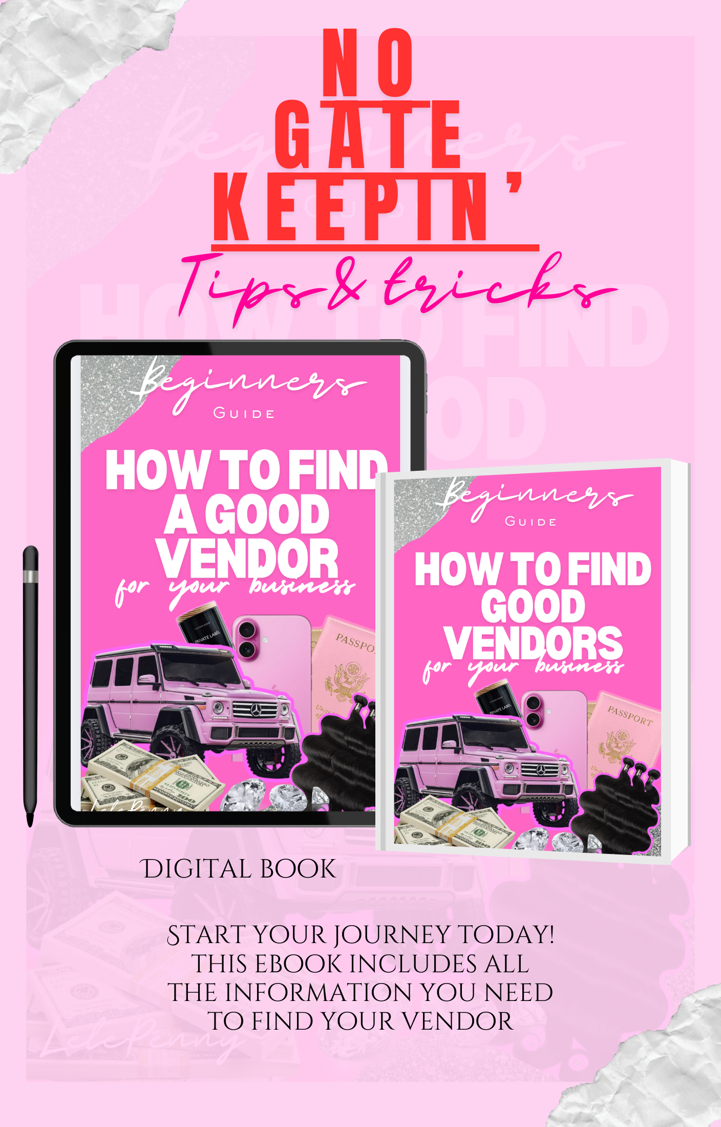 E-Book No Gatekeepin’ How to find a vendor for your business